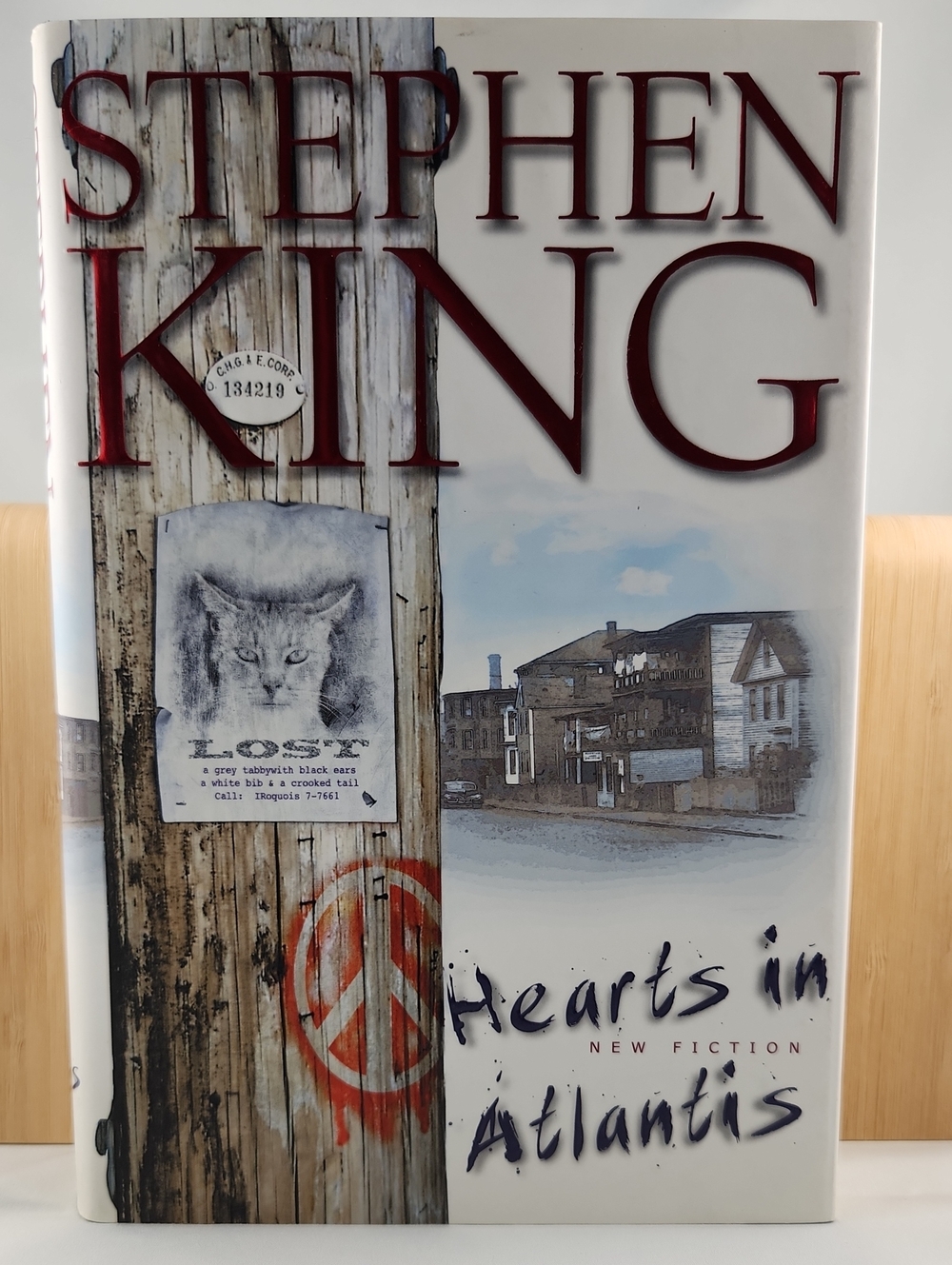 Stephen King novel Hearts in Atlantis (1999), Hardcover Book With Dust Jacket